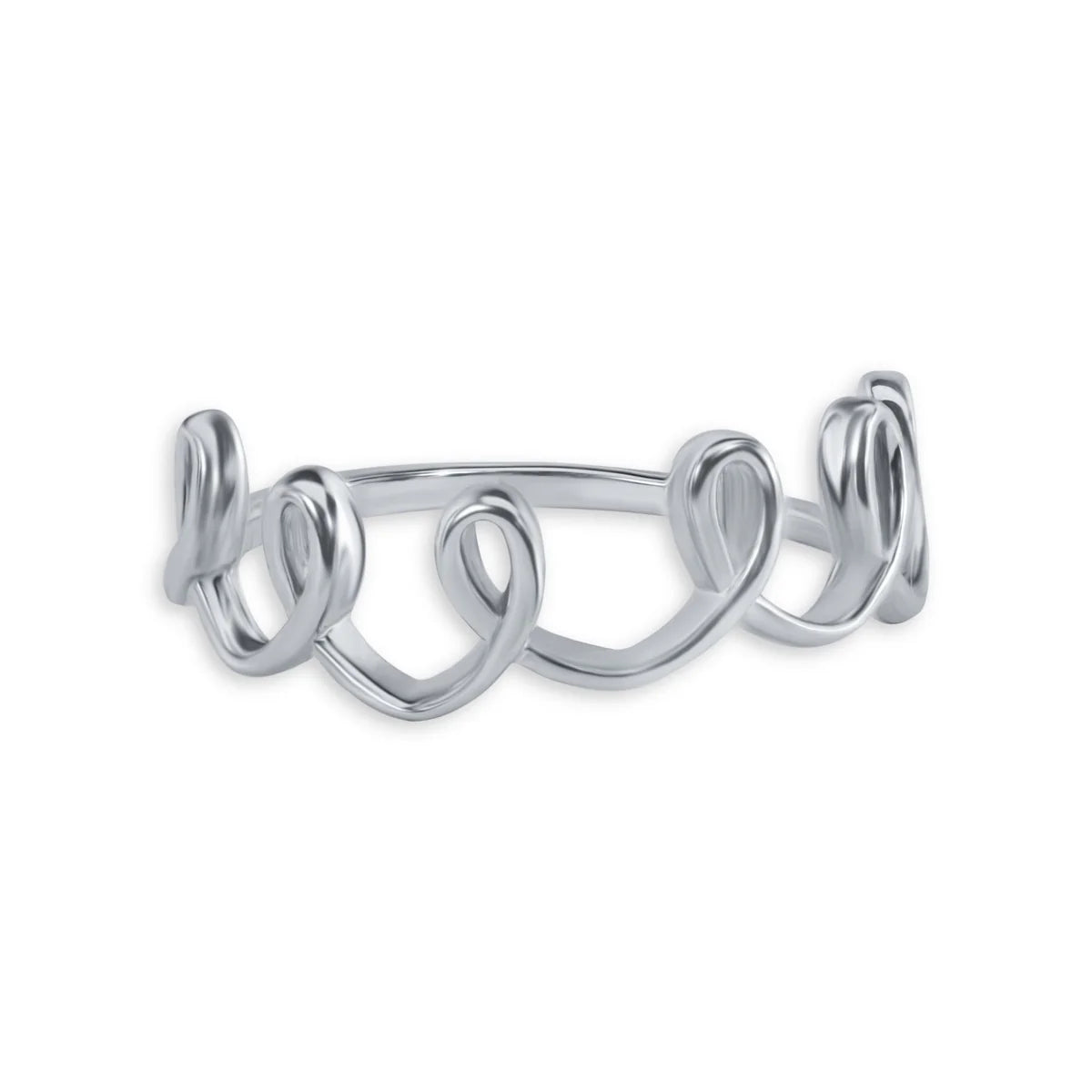 6mm Sterling Silver Crown Ring