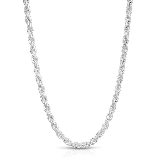 3.5mm Sterling Silver Rope Chain